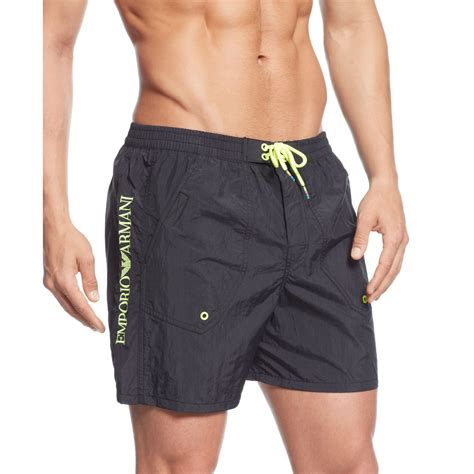 swimming shorts for men armani.